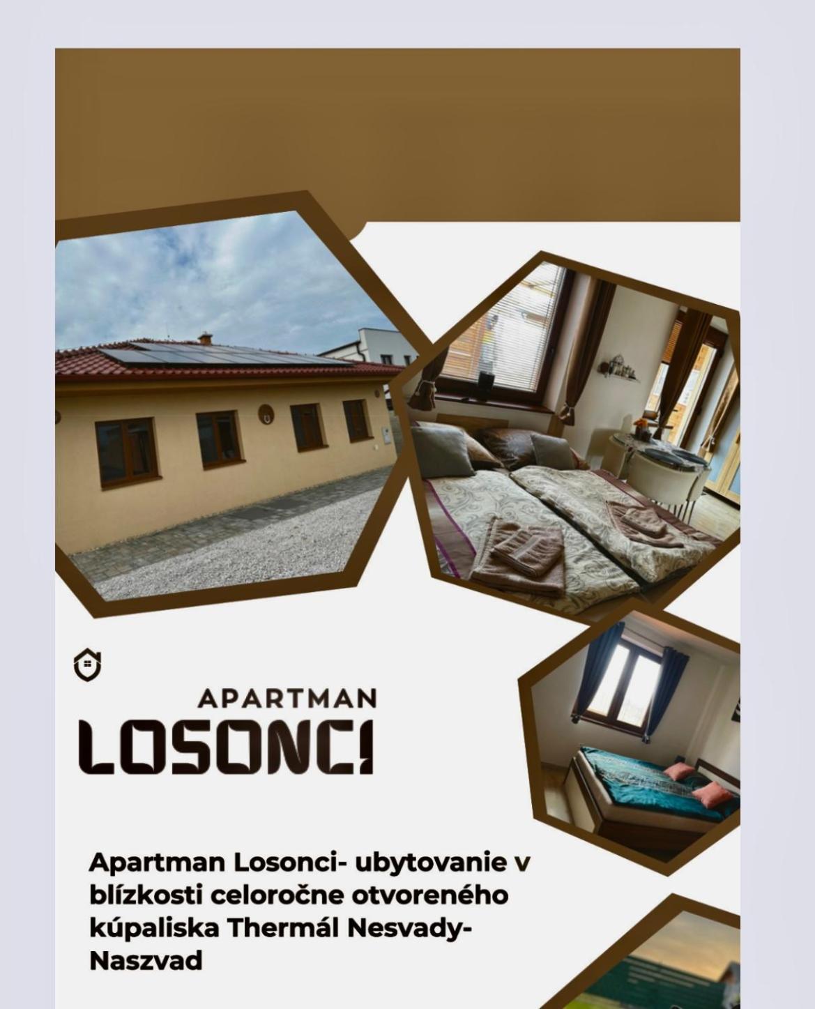 Apartman Losonci Nesvady- Pre 2 Osoby Studio Zewnętrze zdjęcie